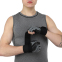 Перчатки для фитнеса и тяжелой атлетики TAPOUT SB168508 M-2XL черный-серый 3