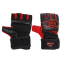 Перчатки для смешанных единоборств MMA TAPOUT SB168520 S-XL черный-красный 5