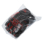 Перчатки для смешанных единоборств MMA TAPOUT SB168520 S-XL черный-красный 6