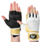 Перчатки для фитнеса и тяжелой атлетики TAPOUT SB168513 XS-M белый-желтый 0