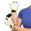 Перчатки для фитнеса и тяжелой атлетики TAPOUT SB168513 XS-M белый-желтый 4