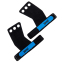 Гімнастичні накладки рукавички для турніка TAPOUT SB168600 розмір S-XL чорний 10