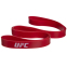 Резина петля для подтягиваний и тренировок лента силовая UFC POWER BANDS UHA-69167 MEDIUM красный 5