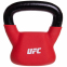 Гиря стальная с виниловым покрытием UFC UHA-69692 вес 4кг красный 2