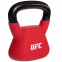 Гиря сталева з вініловим покриттям UFC UHA-69693 вага 6кг червоний 0