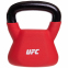 Гиря стальная с виниловым покрытием UFC UHA-69696 вес 12кг красный 2