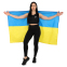 Прапор України для вболівальників SP-Sport FB-9805-UKR 150х90см 2
