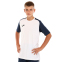 Футболка мужская Joma ACADEMY IV 101968-203 4XS-3XL белый-темно-синий 9