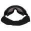 Окуляри захисні маска зі змінними лінзами та чохлом SPOSUNE JY-026-2 оправа-чорна колір лінз сірий 11