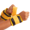 Утяжелители-манжеты для рук и ног Zelart ZA-2072-0_5 2x0,25кг желтый 1