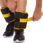 Утяжелители-манжеты для рук и ног Zelart ZA-2072-3 2x1,5кг желтый 3