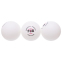 Набор мячей для настольного тенниса FOX 3* 40+ T005 3шт белый 2