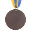 Медаль спортивна зі стрічкою SP-Sport BOWL C-6402 золото, срібло, бронза 6