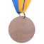 Медаль спортивна зі стрічкою SP-Sport CELEBRITY C-6406 золото, срібло, бронза 4
