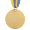 Медаль спортивна зі стрічкою SP-Sport CELEBRITY C-6400 золото, срібло, бронза 1