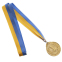 Медаль спортивна зі стрічкою SP-Sport LIBERTY C-4872 золото, срібло, бронза 2