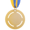 Медаль спортивна зі стрічкою SP-Sport RAY C-6401 золото, срібло, бронза 1