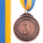 Медаль спортивна зі стрічкою SP-Sport START C-4333 золото, срібло, бронза 5
