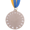 Медаль спортивна зі стрічкою SP-Sport STROKE C-4330 золото, срібло, бронза 4