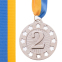 Медаль спортивна зі стрічкою SP-Sport WIN C-6405 золото, срібло, бронза 3