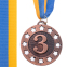 Медаль спортивна зі стрічкою SP-Sport WIN C-6405 золото, срібло, бронза 5