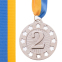 Медаль спортивна зі стрічкою SP-Sport WIN C-6405 ø6,5см золото, срібло, бронза 3