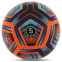 М'яч футбольний HIBRED SOCCER STAR FB-6041 №5 PU помаранчевий-синій 1