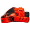 Лапа боксерская изогнутая тренировочная кожа FISTRAGE VL-7919 2шт красный-черный 3