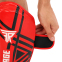 Защита голени и стопы для единоборств FISTRAGE VL-7923 S-XL красный-черный 4