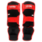 Защита голени и стопы для единоборств FISTRAGE VL-7923 S-XL красный-черный 10
