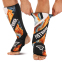 Защита голени и стопы для единоборств чулочного типа FISTRAGE VL-7924 S-XL черный-оранжевый 3