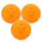 Набір м'ячів для настільного тенісу 3 штуки DONIC MT-608338 AVANTGARDE 3star помаранчевий 1