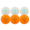 Набор мячей для настольного тенниса 6 штук DONIC MT-608511 ELITE 1star разноцветный 1