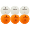 Набор мячей для настольного тенниса 6 штук DONIC MT-608509 JADE разноцветный 0