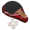 Набір для настільного тенісу 1 ракетка, 4 м'ячі з чохлом DONIC MT-788450 Persson 600 кольори в асортименті 0