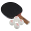 Набор для настольного тенниса 1 ракетка, 4 мяча с чехлом DONIC MT-788450 Persson 600 цвета в ассортименте 10