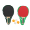 Набір для настільного тенісу 2 ракетки, 4 м'ячі з чохлом DONIC MT-788498 Champs 400 кольори в асортименті 0