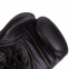 Перчатки боксерские кожаные на шнуровке UFC PRO Prem Lace Up UHK-75047 18унций черный 2