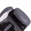 Перчатки боксерские кожаные UFC PRO Training UHK-69993 12унций серый-черный 2