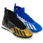 Сороконожки футбольные SP-Sport 95K-35-39-3 размер 35-39 черный-золотой 7