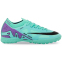 Сороконожки футбольные детские SP-Sport 198S-31-36-1 размер 31-36 бирюзовый-фиолетовый 0