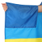 Прапор-плащ для футбольних уболівальників з капюшоном Україна SP-Sport FB-7654-UKR 150х90см 4