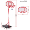 Стойка баскетбольная мобильная со щитом MEDIUM SP-Sport PE003 18