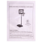 Стійка баскетбольна мобільна зі щитом KID SP-Sport S881A 17