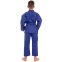 Кимоно для дзюдо MATSA MA-0015 120-190см синий 8