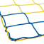 Сітка для Міні-футболу та гандболу SP-Planeta ЄВРО ЭЛИТ 1.1 SO-9558 3x2,04x0,6м 2шт жовтий-синій 3