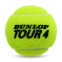 М'ячі для великого тенісу DUNLOP TOUR BRILLIANCE DL601326 3шт салатовий 1