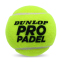 Мячи для большого тенниса DUNLOP PRO PADEL DL601384 3шт салатовый 2