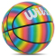 Мяч баскетбольный PU №7 Wilsse BA-7424 радужный 0