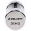 Гантель цільна професійна сталева хромована Zelart TA-7048-30 1шт 30кг хром 1